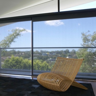 Chrome Back Roller Blinds image